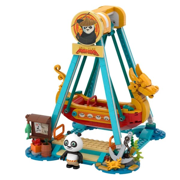 Kung Fu Panda Pirate Ship Ride construction kit 379pcs
