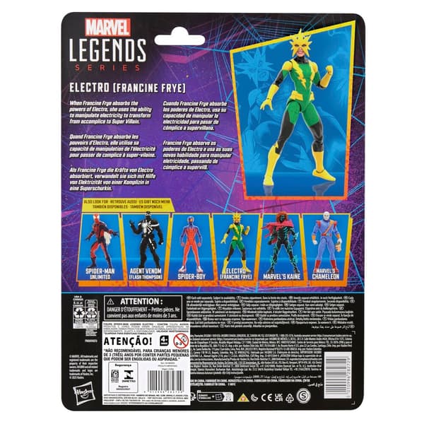 Marvel Spider-Man Electro Francine Frye figure 15cm