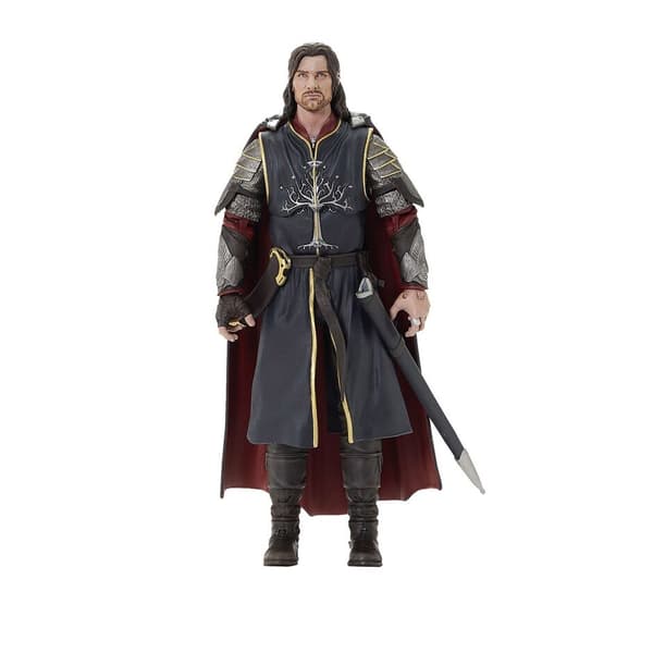 The Lord of the Rings King Aragorn Deluxe figure 10cm