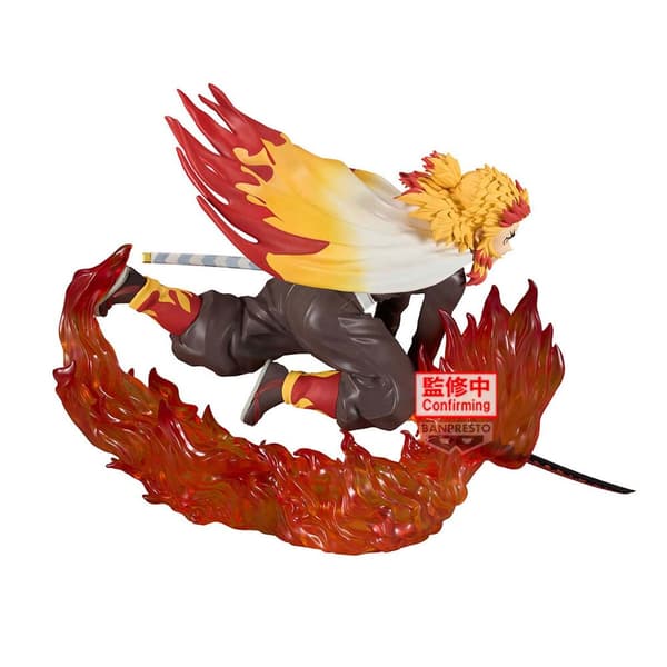 Demon Slayer Kimetsu no Yaiba Vibration Stars Kyojuro Rengoku 14cm