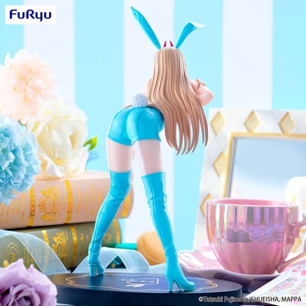 Chainsaw Man Power Light Blue Color Bicute Bunnies figure 25cm