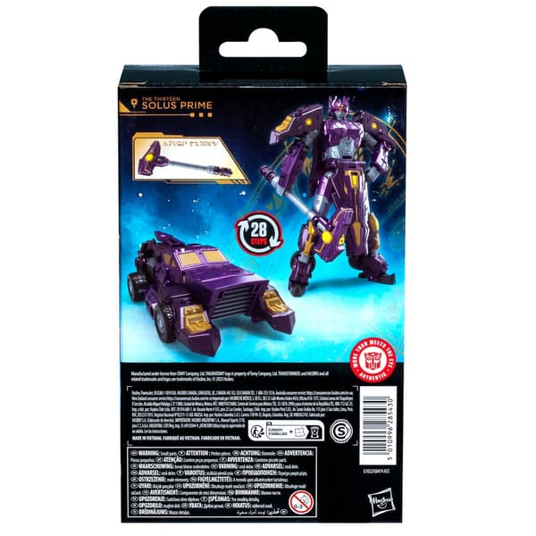 Transformers Age of the Primes The Thirteen Solus Prime figure 14cm