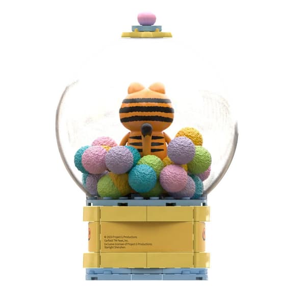 Garfield Gumball Machine Construction Kit 128pcs
