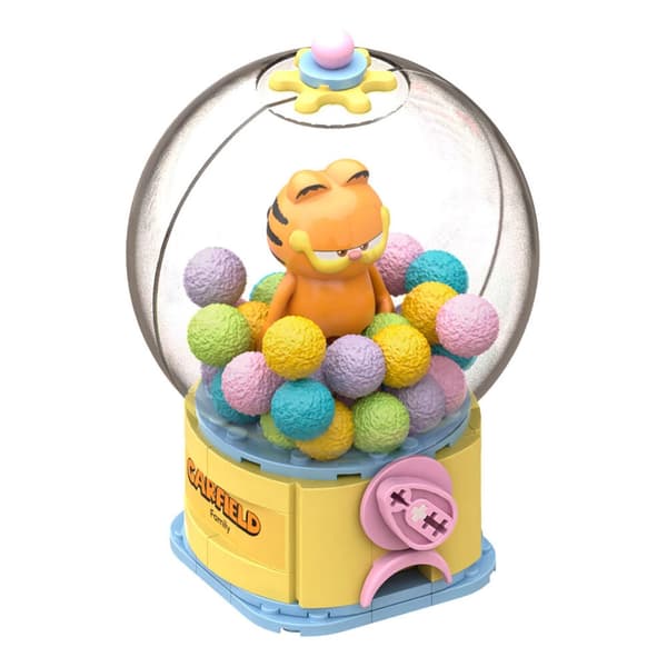 Garfield Gumball Machine Construction Kit 128pcs