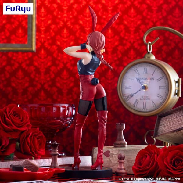 Chainsaw Man Makima Red Color Bicute Bunnies figure 30cm