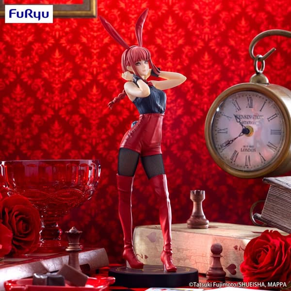 Chainsaw Man Makima Red Color Bicute Bunnies figure 30cm