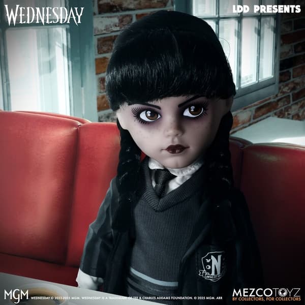 Living Dolls Wednesday Uniform doll 25,5cm