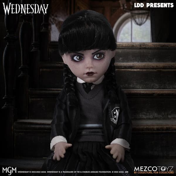 Living Dolls Wednesday Uniform doll 25,5cm