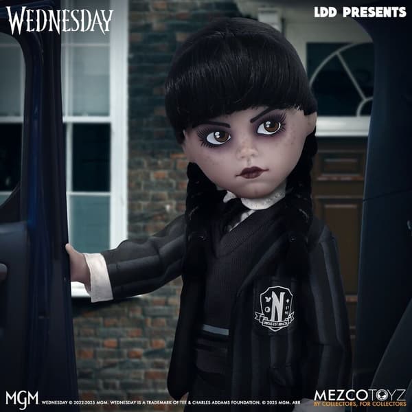 Living Dolls Wednesday Uniform doll 25,5cm