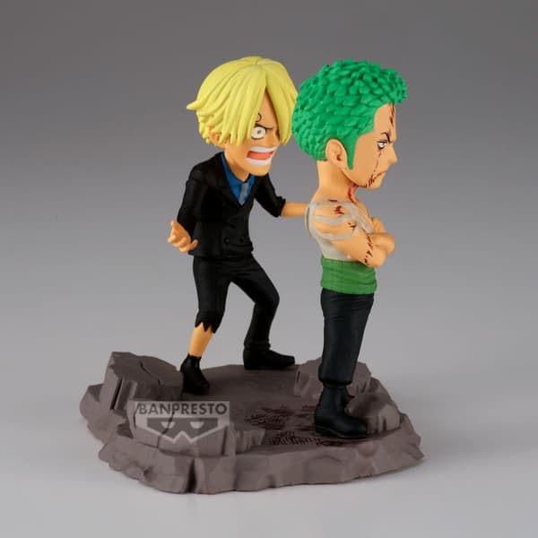 One Piece Roronoa Zoro &#38; Sanji figure. 8cm