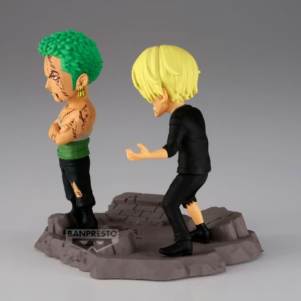 One Piece Roronoa Zoro &#38; Sanji figure. 8cm