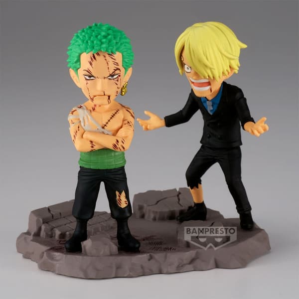 One Piece Roronoa Zoro &#38; Sanji figure. 8cm
