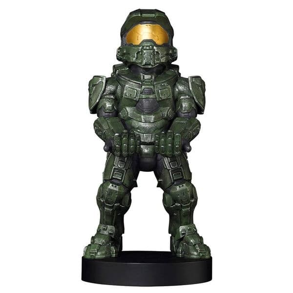 Halo Master Chief figure clamping bracket Cable guy 21cm