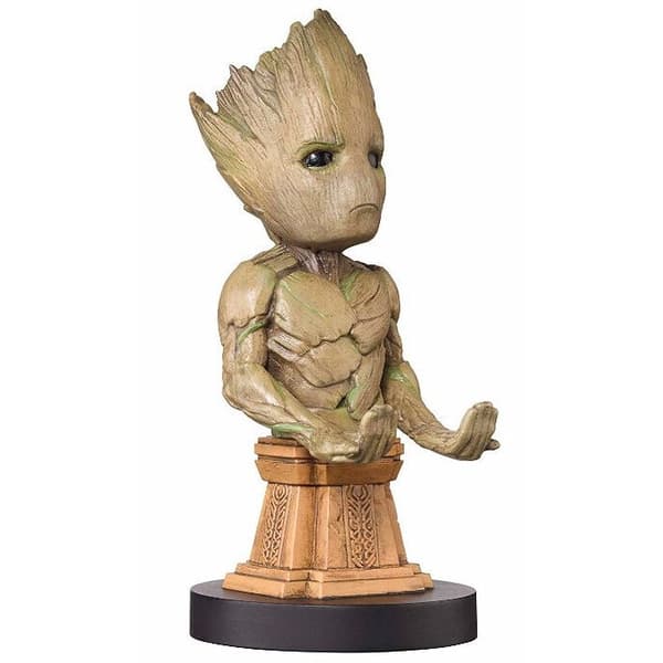 Marvel Guardians of the Galaxy Groot Plinth figure clamping bracket Cable guy 20cm