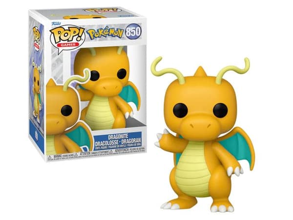 POKEMON POP Spel Dragonite, Dragoran, Dragonite figur