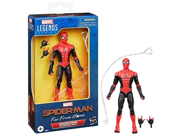 Figur i miniatyr - Hasbro - MARVEL - Spider-Man (Uppgraderad Dräkt) - Legend Series 15cm