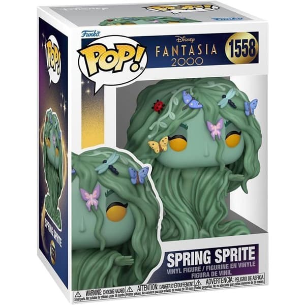 Figurine - Funko Pop! - Fantasia 2000 - S.Spring Sprite - Hållbar Vinyl - Perfekt Gåva