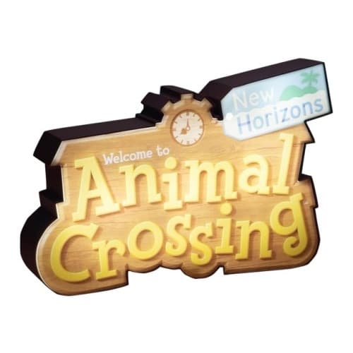 Paladone - dekorationslampa - Animal Crossing: New Horizons-logotyp
