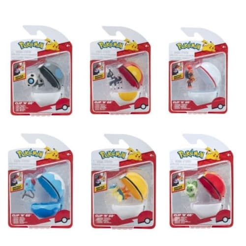 Pokémon - Clip N Go Assorted (95057-20)