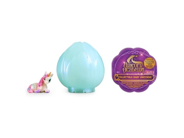 Unicorn Academy, Collectible Baby Unicorn Toy, Surprise Figure Blind Box (Styles May Vary), Dolls & Unicorn Toys for Girls Ages 4 and up, Collectible
