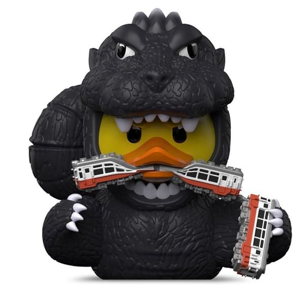 Samlarfigur - TUBBZ - Godzilla - Gigantisk Gummiducka - 23 cm - Officiellt licensierad