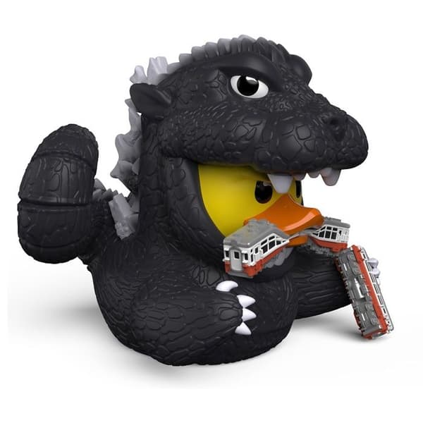 Samlarfigur - TUBBZ - Godzilla - Gigantisk Gummiducka - 23 cm - Officiellt licensierad