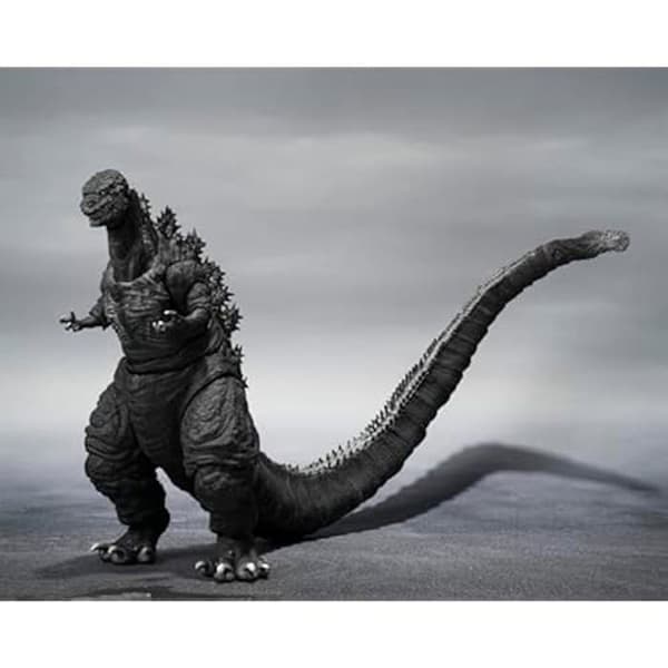 Figur - TAMASHII NATIONS - Godzilla (2016) - 18 cm - Ortochromatisk - Svart