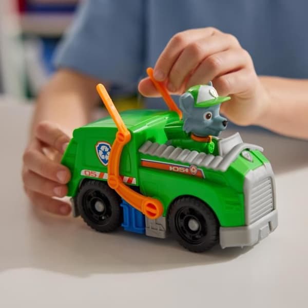 SPIN MASTER VEHICLE + ROCKY FIGURINE Paw Patrol