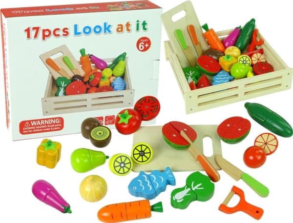 Lean Toys tresett for frukt og grønnsaker