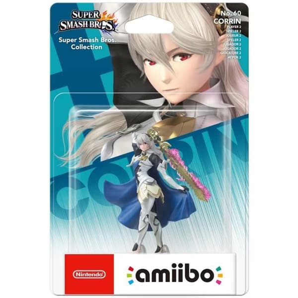 Amiibo Figure - Corrin (Spelare 2) N°60 • Super Smash Bros. Collection