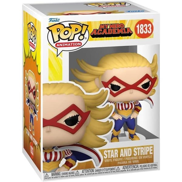 Figur - Funko Pop! - My Hero Academia - Star and Stripe - 9,5 cm - Hållbar vinyl