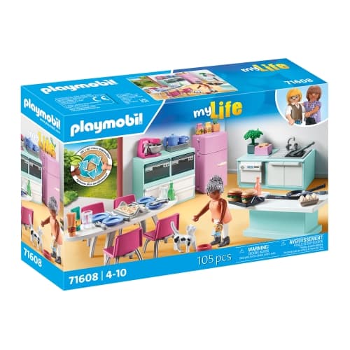 Playmobil - Kitchen with dining place (71608)