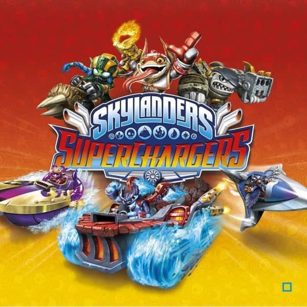 Shark Shooter Terrafin + Shark Tank Skylanders Superchargers Figurer