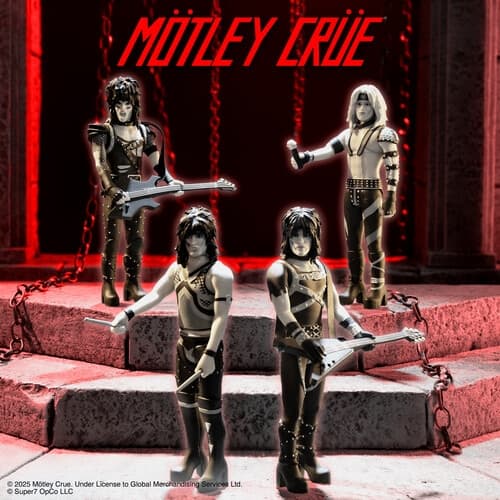 Collectible figurine: Motley Crue Reaction Figures Wave 02 - Tommy Lee (Shout At The Devil - Black & White)