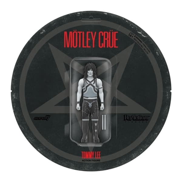 Collectible figurine: Motley Crue Reaction Figures Wave 02 - Tommy Lee (Shout At The Devil - Black & White)