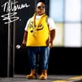 Miniatyrbillede 2 af 4: Collectible figure: Notorious B.I.G. Reaction Figures Wave 04 - Notorious B.I.G. (Yellow Jersey)