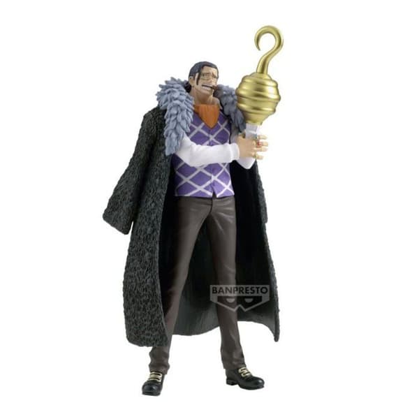 Actionfigur - BANPRESTO - Krokodil - One Piece - 17 cm - PVC - Multikolor