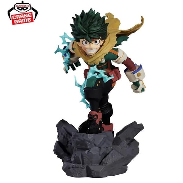 Samlarfigur - BANPRESTO - Izuku Midoriya - 13 cm - Flerfärgad - PVC