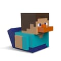 Miniatyrbild 4 av 6: Figur - TUBBZ - Steve - Gummikanin - Officiell Produkt Minecraft - 9 cm