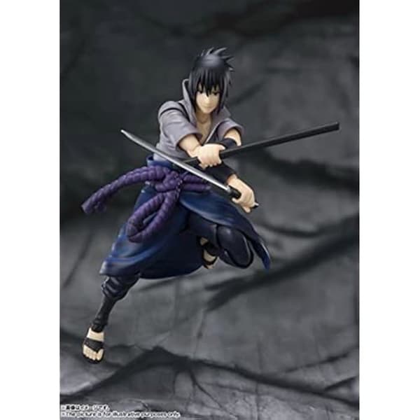 Figur för S.H.Figuarts - TAMASHII NATIONS - Sasuke Uchiha - 15 cm - 3 uttryck - Svärd inkluderat