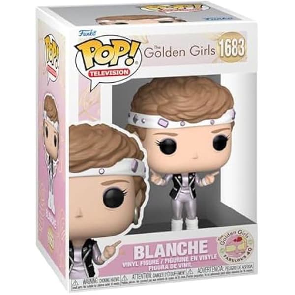 Figurine - Funko Pop! - Golden Girls - Blanche Devereaux - Högkvalitativ Vinyl - Idealisk Present
