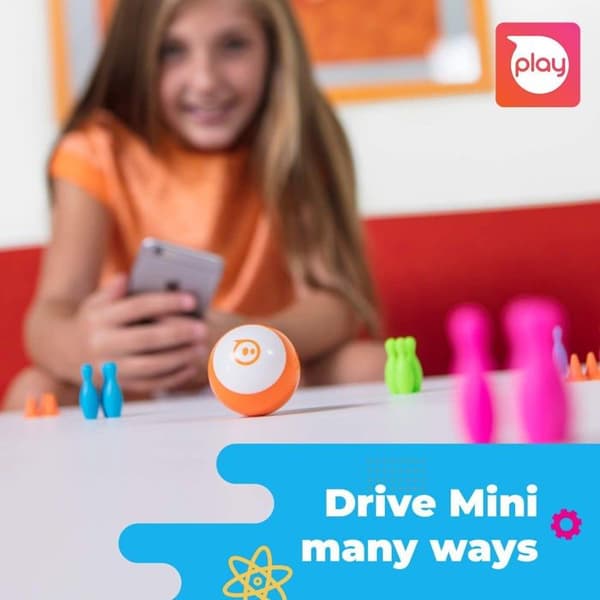 Robot - Sphero - Mini - Vert - 8 år - Inomhus - Uppladdningsbar USB