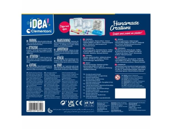 Clementoni IDEA 18755, Pysselset för barn, 7 År, Multifärg