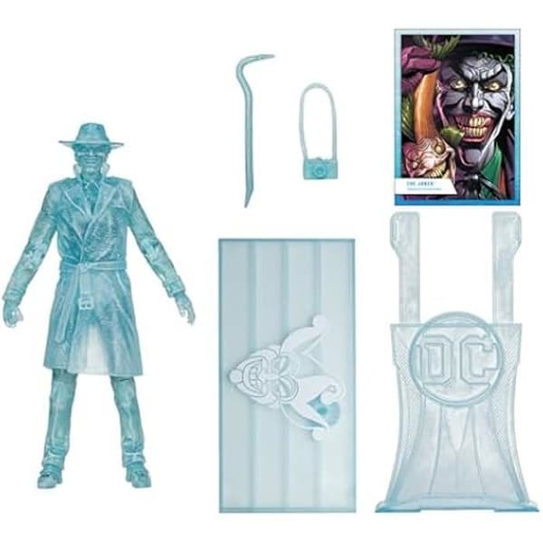 Figur - MCFARLANE - Jokern (Batman : Tre Jokrar) - 17,8 cm - Frostbite - Gold Label