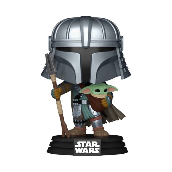 POP figure Star Wars Impressions  Mandalorian with Grogu Exclusive