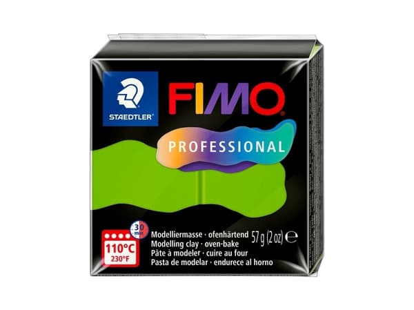Fimo thermosetting compound 57g light green