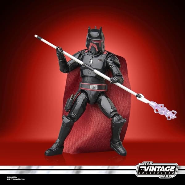 Star Wars The Mandalorian Moff Gideon Dark Trooper Armor figure 9,5cm