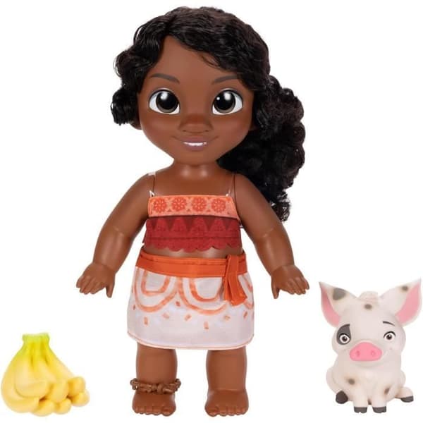 Figur Z figurina MOANA 2 Ung Karaktär med Pua - Hösten 2024 5L - Polybag - Disney