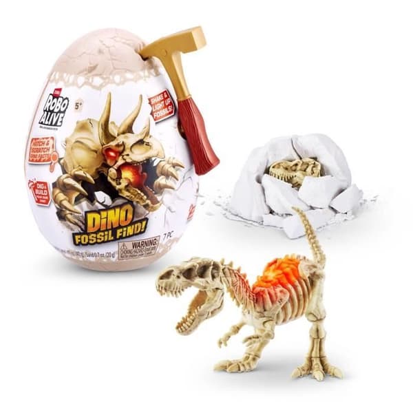 Leksak - ZURU - Robo Alive - Mini Dino Fossil Find - Dinosaurusfossil - Från 5 år - Unisex