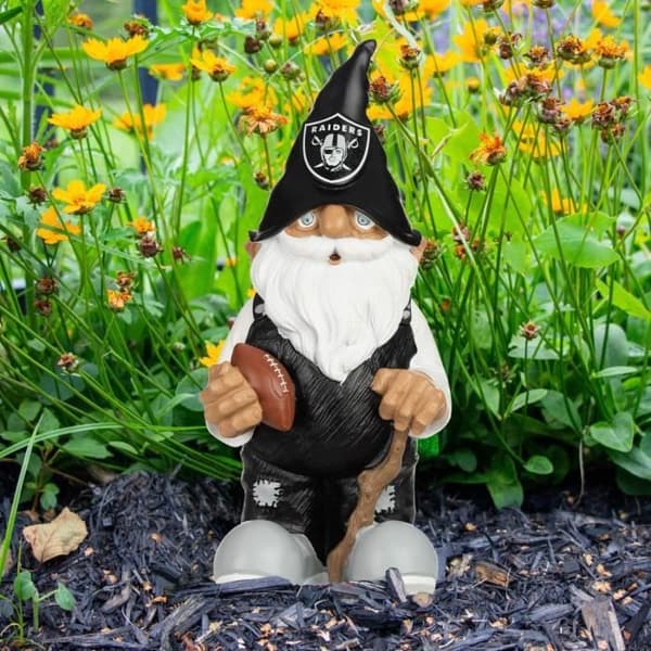 Trädgårdsgubbe Las Vegas Raiders NFL 28 cm - Vit - Unisex - Utomhus